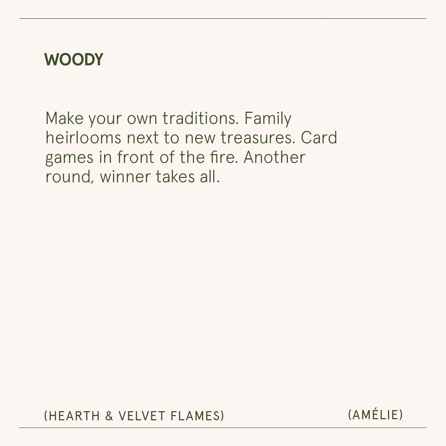 Amélie – Hearth & Velvet Flames 3oz Candle