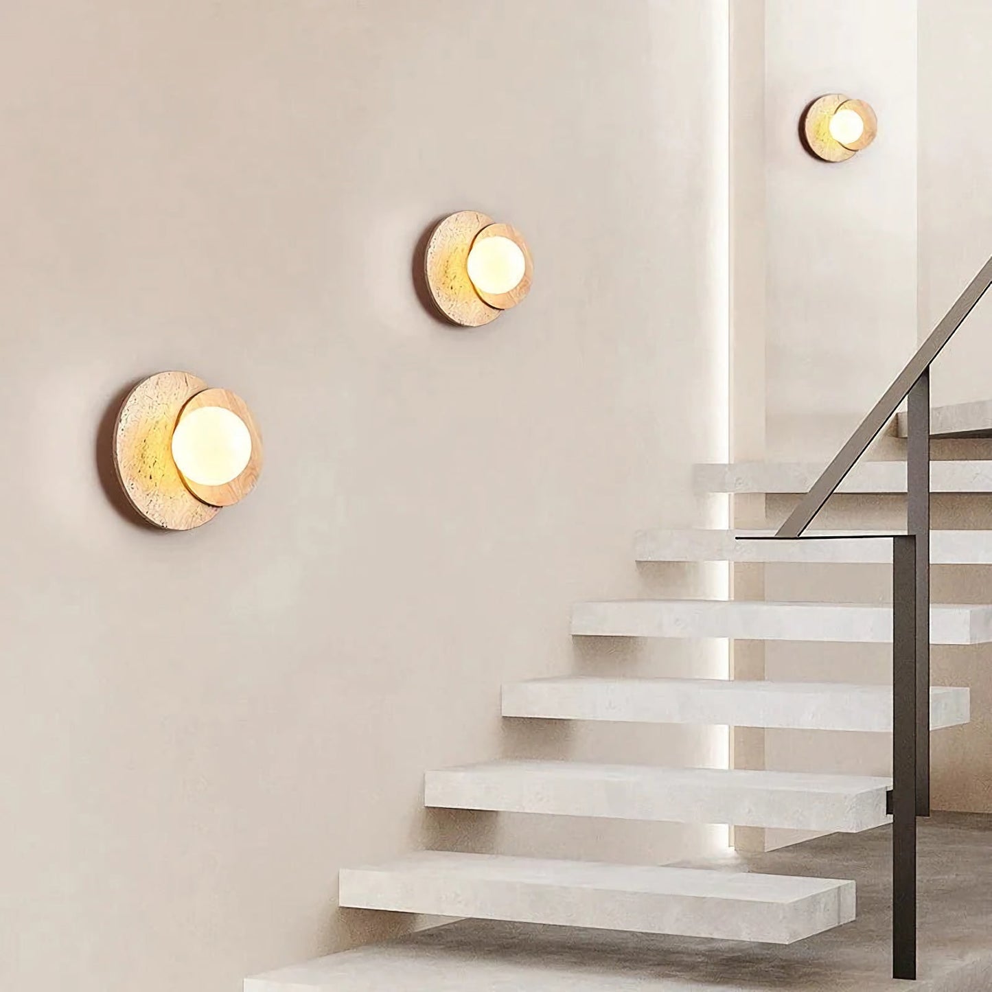 Travertine Wall Lamp
