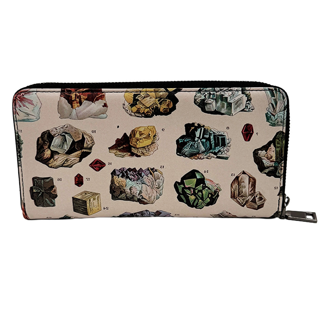 Vintage Crystals Clutch Wallet