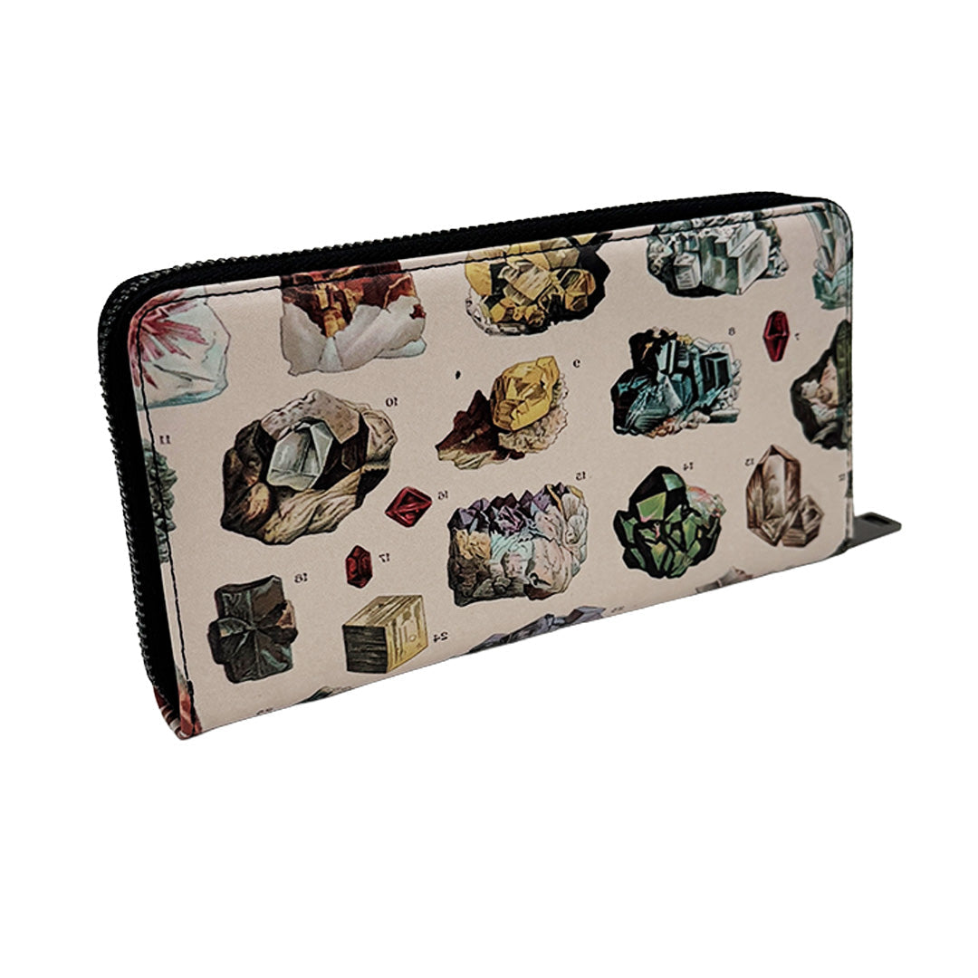 Vintage Crystals Clutch Wallet