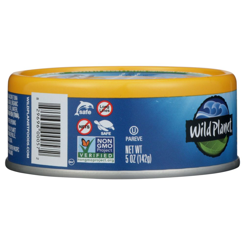 WILD PLANET: Albacore Solid Wild Tuna In Extra Virgin Olive Oil, 5 oz