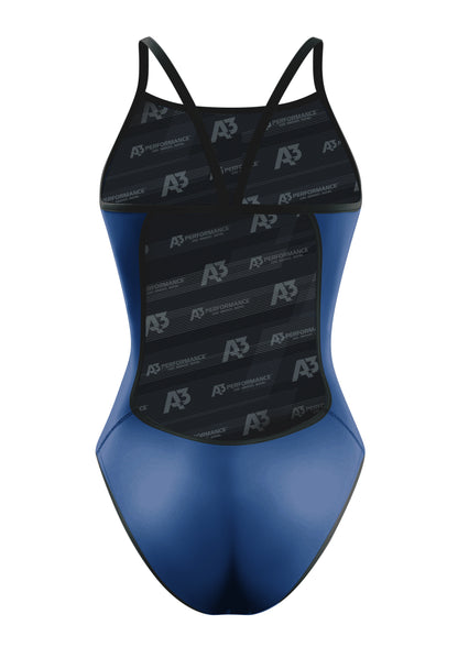 A3 Performance Solid Female Flashback Swimsuit