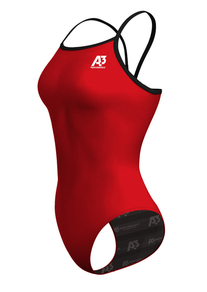 A3 Performance Solid Female Flashback Swimsuit