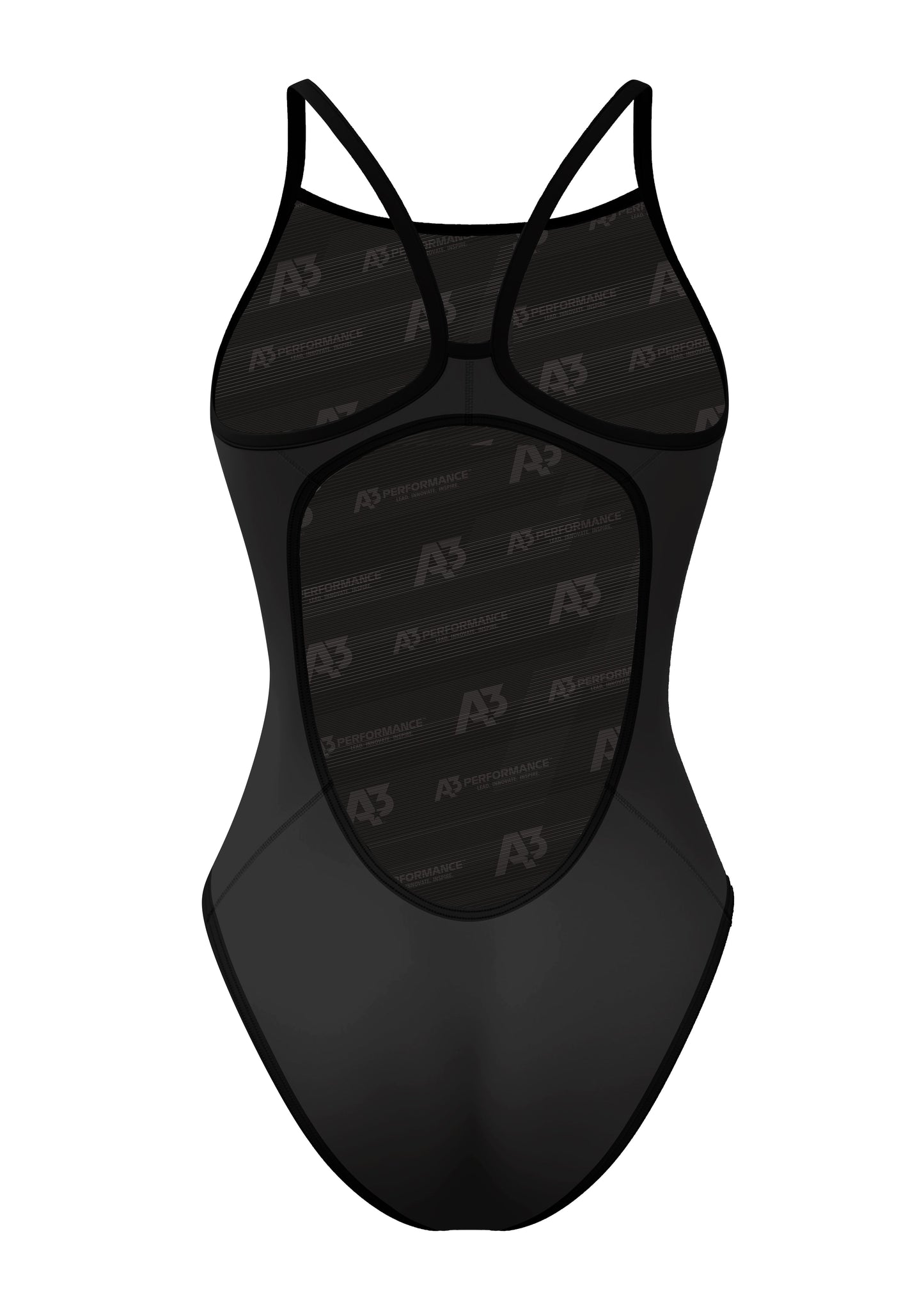 A3 Performance Solid Female Xback Swimsuit