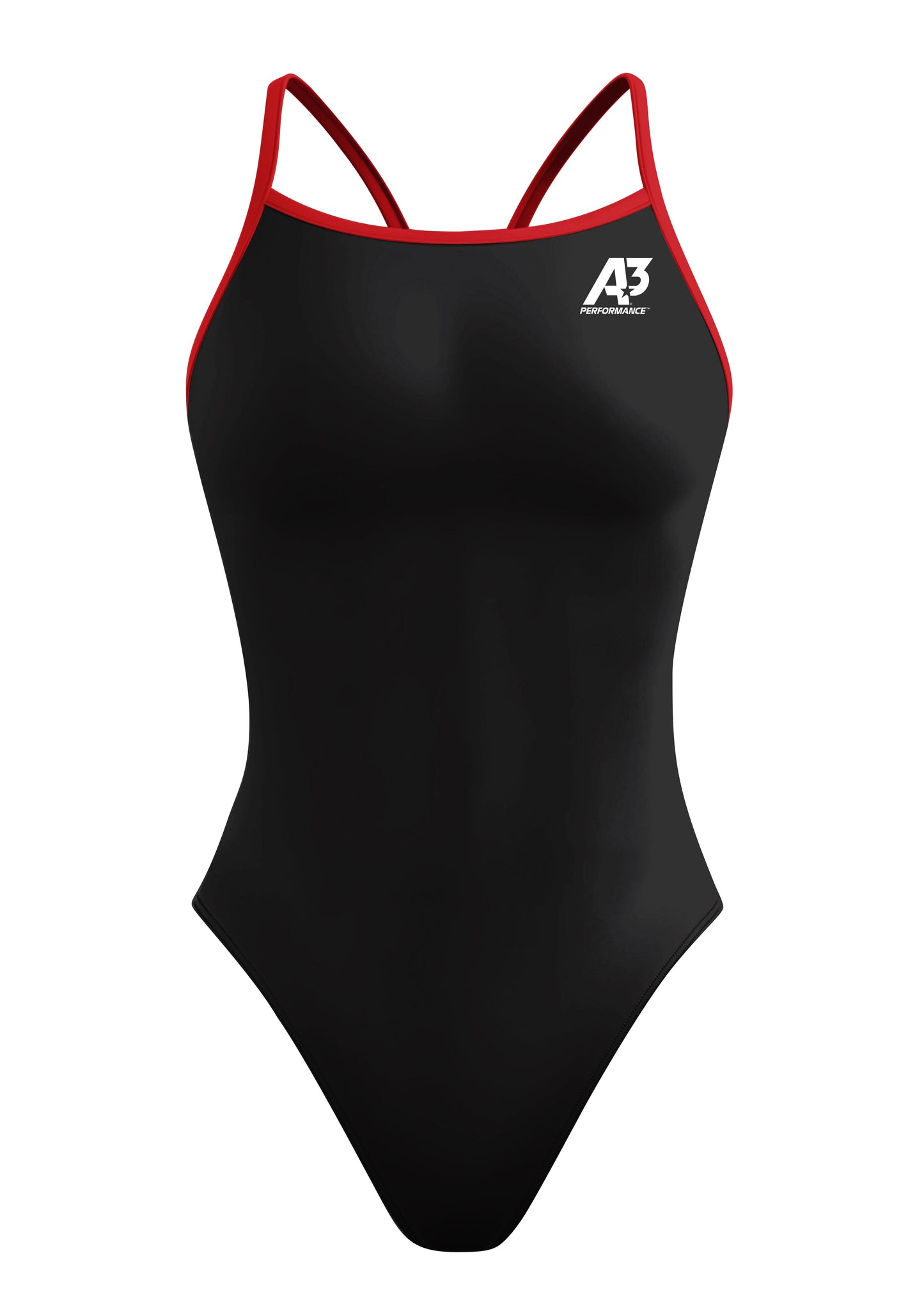 A3 Performance Contrast Female Xback Swimsuit