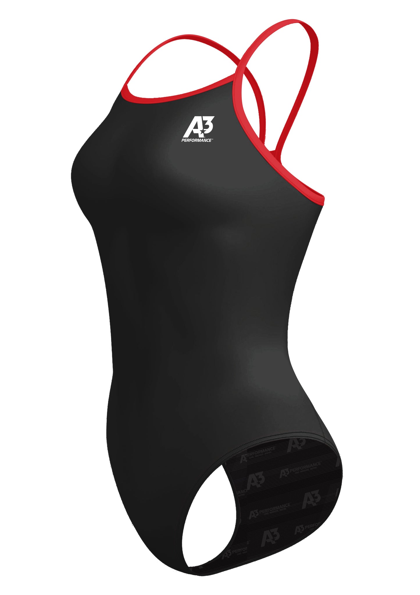 A3 Performance Contrast Female Xback Swimsuit