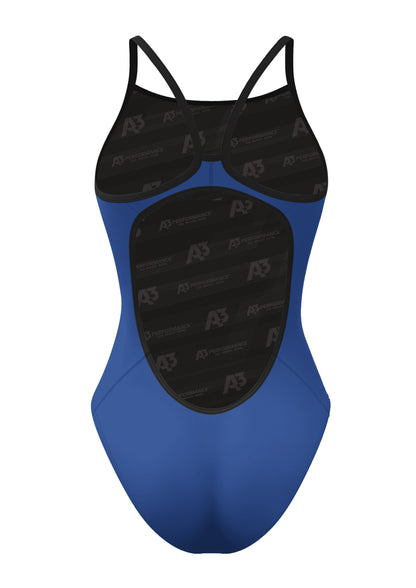 A3 Performance Contrast Female Xback Swimsuit