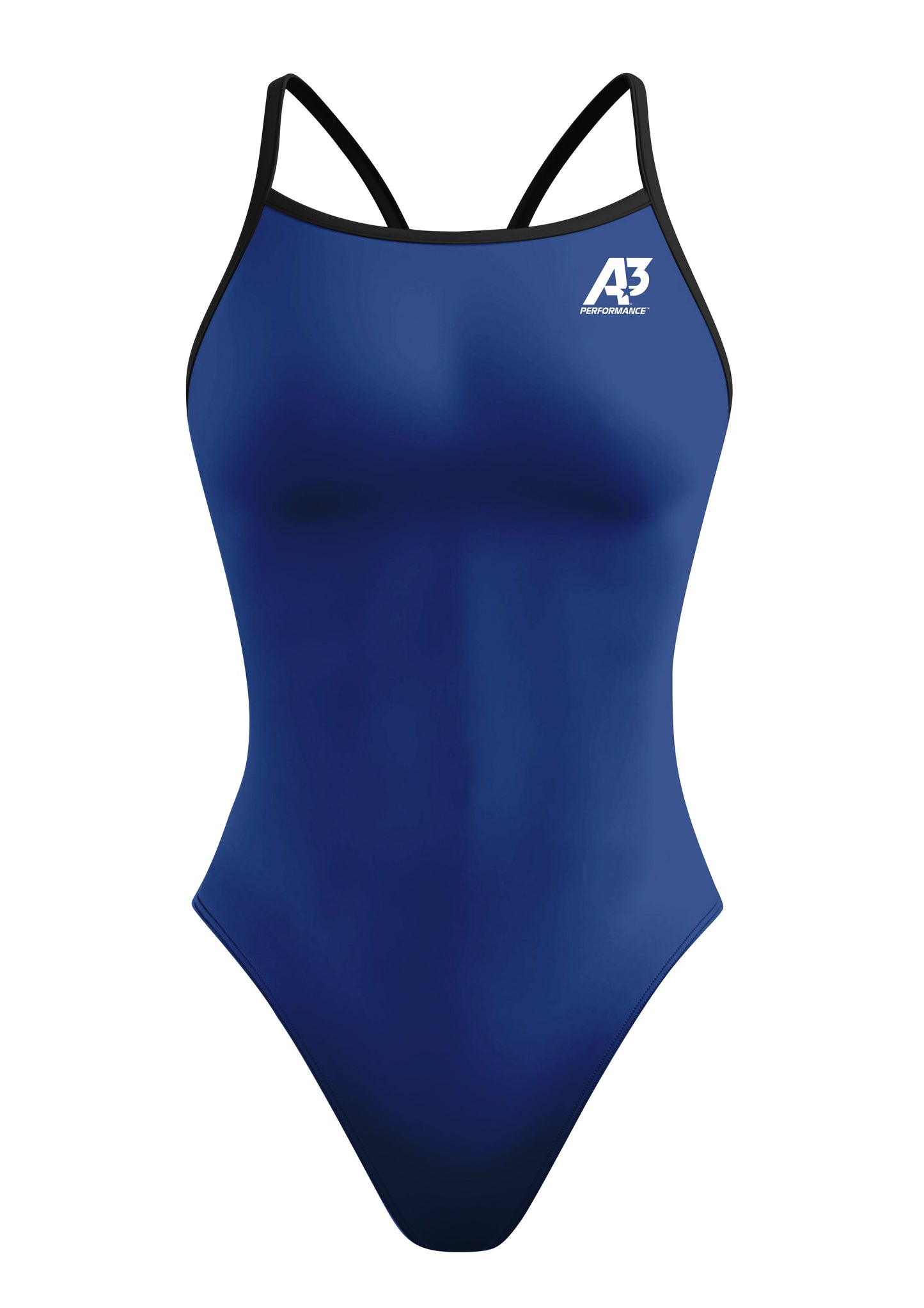 A3 Performance Contrast Female Xback Swimsuit