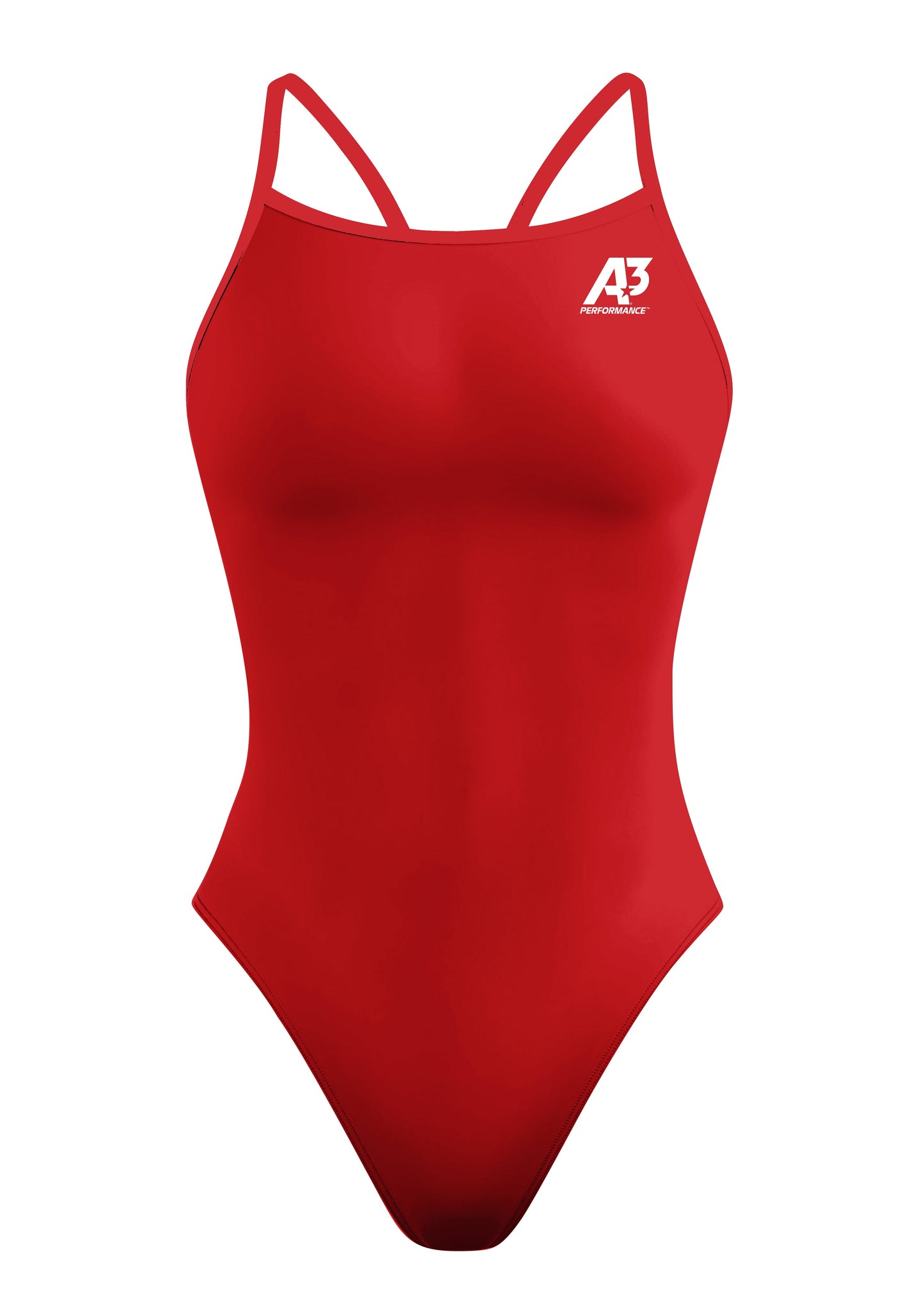 A3 Performance Solid Female Xback Swimsuit