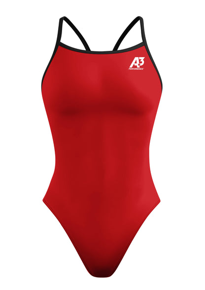A3 Performance Contrast Female Xback Swimsuit