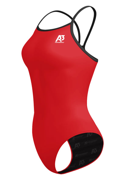 A3 Performance Contrast Female Xback Swimsuit