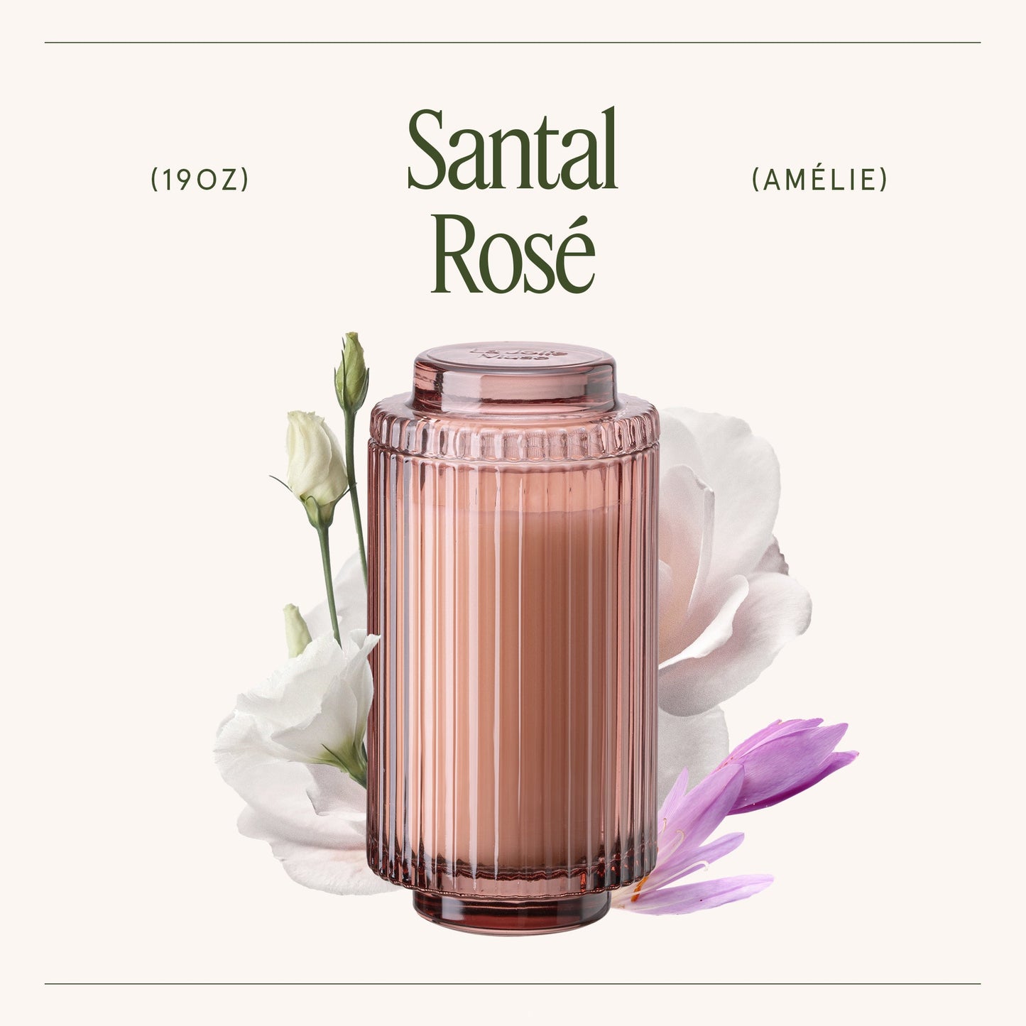 Amélie – Santal Rosé Candle
