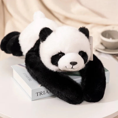 30-65cmKawaii High Quality Forest Animal Plush Doll Pillow Soft Long-arm Raccoon Dinosaur Sloth Panda Koala Plush Toy Home Decor