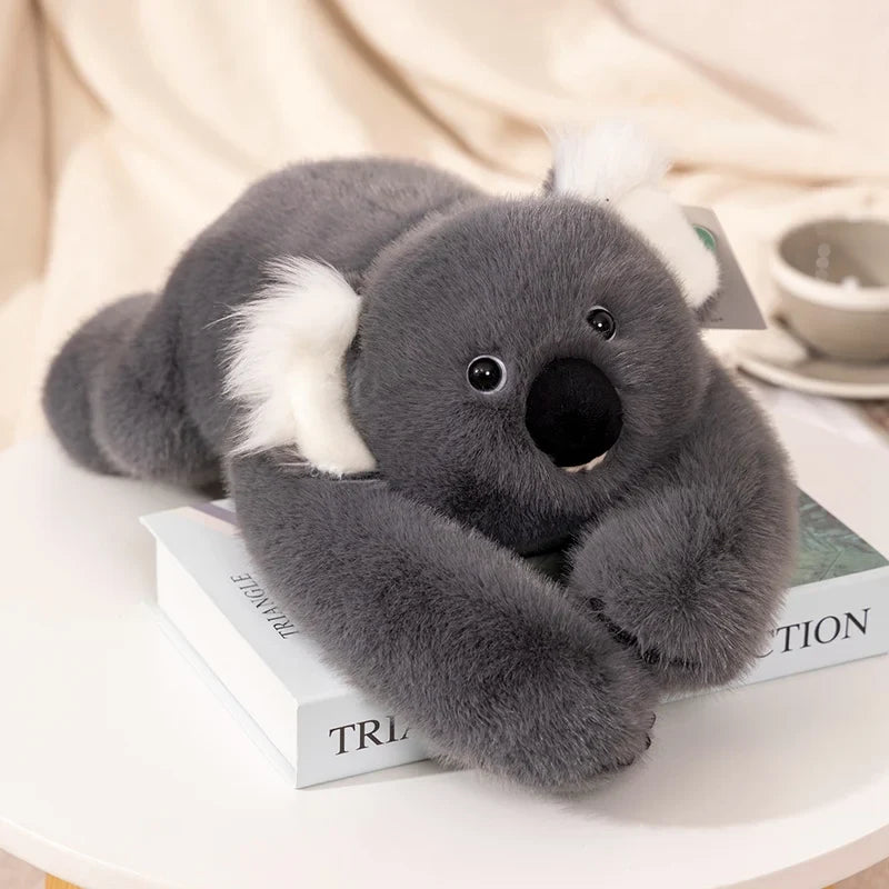 30-65cmKawaii High Quality Forest Animal Plush Doll Pillow Soft Long-arm Raccoon Dinosaur Sloth Panda Koala Plush Toy Home Decor
