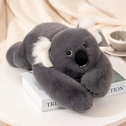 30-65cmKawaii High Quality Forest Animal Plush Doll Pillow Soft Long-arm Raccoon Dinosaur Sloth Panda Koala Plush Toy Home Decor