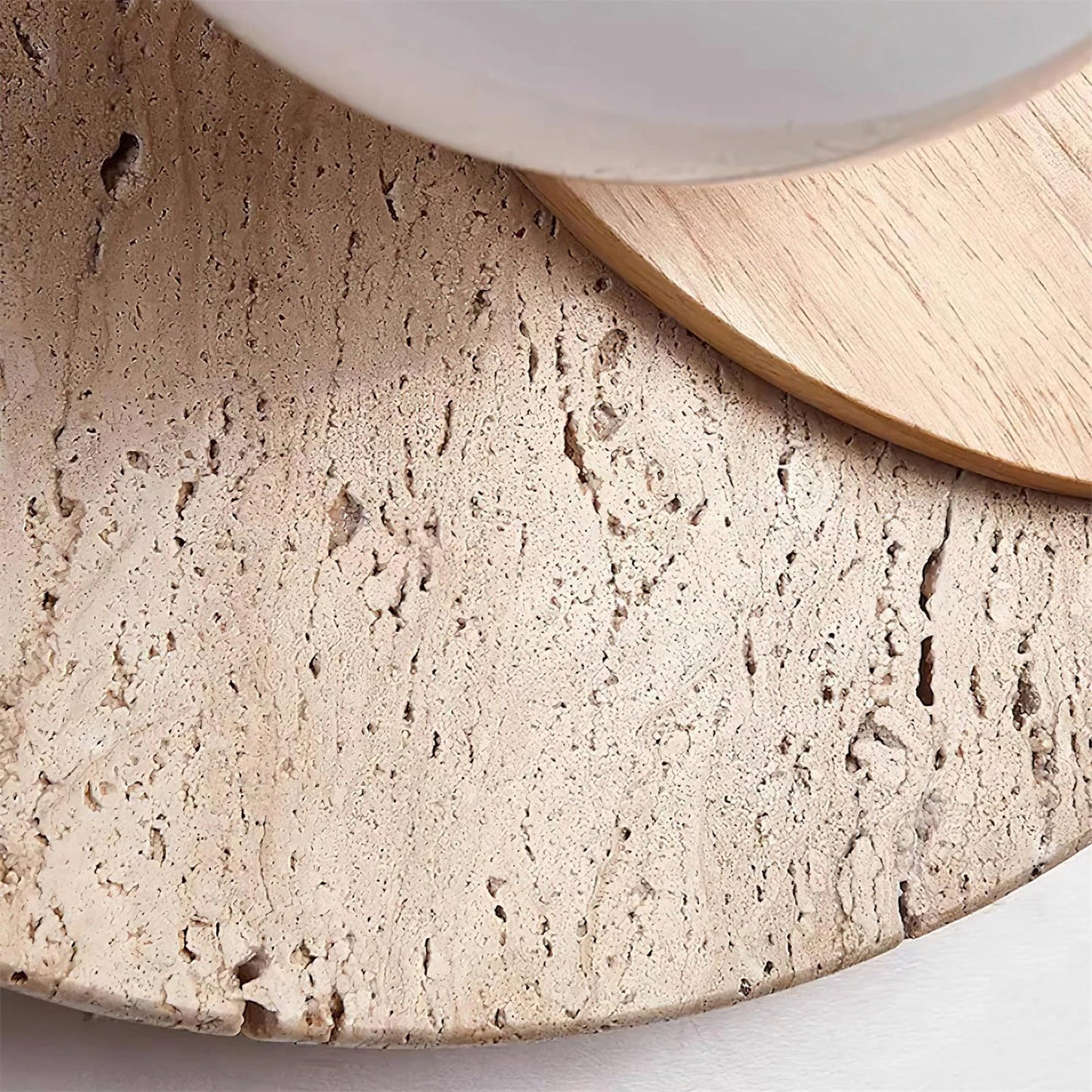 Travertine Wall Lamp