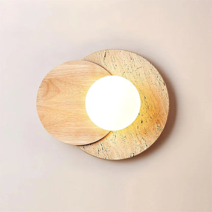 Travertine Wall Lamp