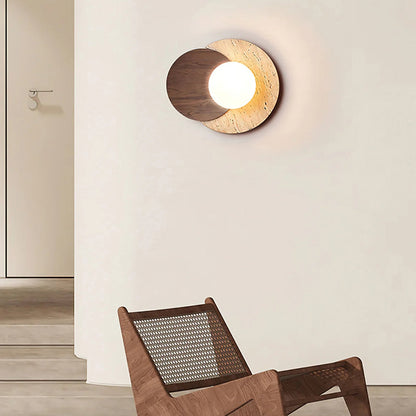 Travertine Wall Lamp