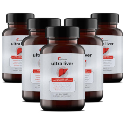 UpWellness Ultra Liver Supplement – Advanced Liver & Gallbladder Support with TMG, NAC & Milk Thistle (60 Capsules)