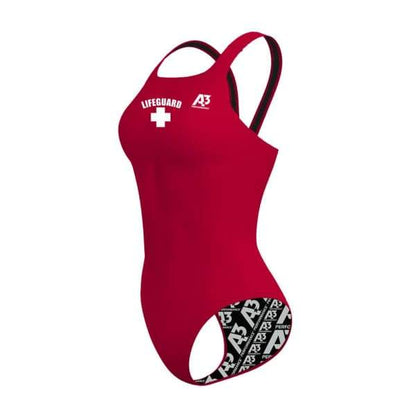 A3 Performance Guard Female Sprintback Swimsuit w/ logo