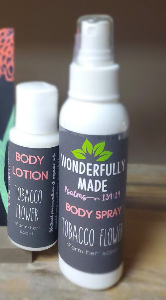 Tobacco Flower Body Spray | Natural | Room Spray