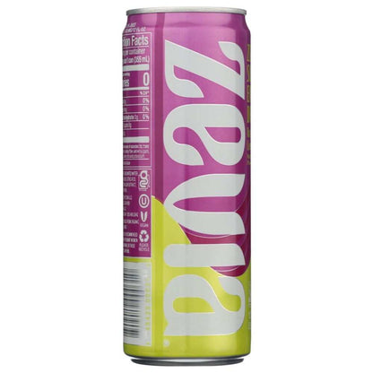 ZEVIA Raspberry Lime Energy: Zero Sugar | Natural Energy Drink 12fl oz