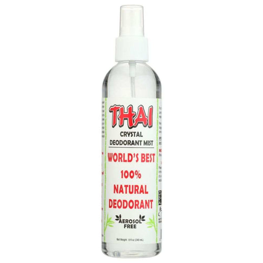 THAI DEODORANT: Crystal Mist Body Spray, 8 oz
