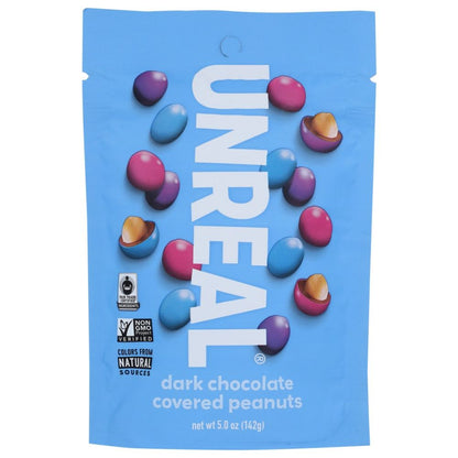 UNREAL: Dark Chocolate Peanut Gems, 5 oz